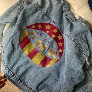 University of Minnesota gophers jean jacket